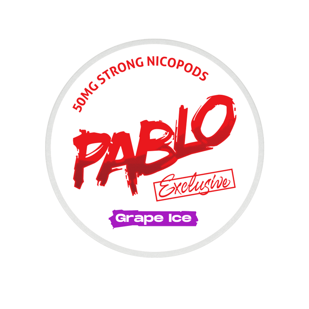 PABLO Exclusive Grape Ice nicotine pouches